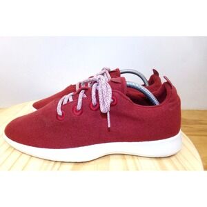 Allbirds Wool Runners WR Running Shoes Mens Red / Burgandy Size 11 Merino Wool